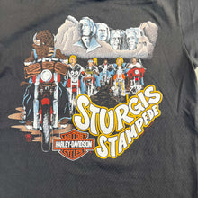 Load image into Gallery viewer, F- Vintage &#39;88 Harley Davidson Sturgis Stampede Single Stitch Graphic Tee
