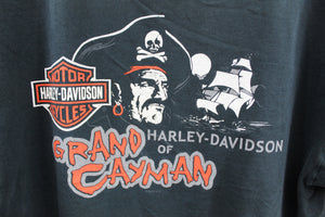 X - Vintage 2003 Harley Davidson Cayman Island Pirate Tee