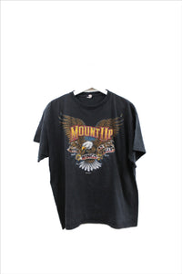 X - Vintage 2009 Mount Up With Wings As An Eagle Motorcycle Tee