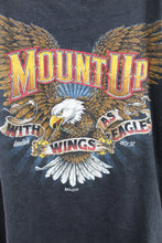 Load image into Gallery viewer, X - Vintage 2009 Mount Up With Wings As An Eagle Motorcycle Tee
