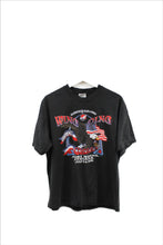 Load image into Gallery viewer, X - Vintage 2002 Gold Wing Road Rider 25th Anniversary Motorcycle Hanes Heavyweight Tee
