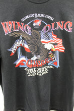 Load image into Gallery viewer, X - Vintage 2002 Gold Wing Road Rider 25th Anniversary Motorcycle Hanes Heavyweight Tee
