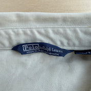J- Vintage Polo RL Embroidered Logo Beige Harrington Jacket - XL