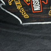 J- Vintage '95 Harley Davidson Troy New York Made In USA Single Stitch Tee - L