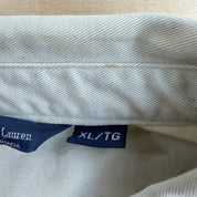 J- Vintage Polo RL Embroidered Logo Beige Harrington Jacket - XL