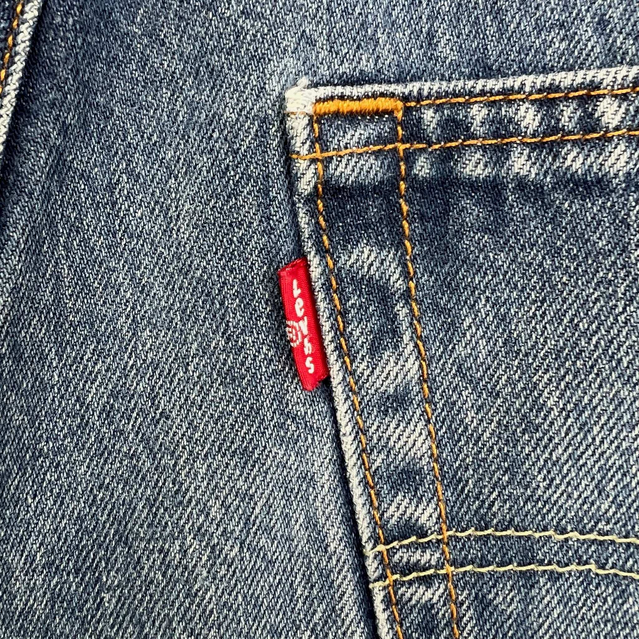 J- Levi's 569 Dark Blue Denim Jorts - W31