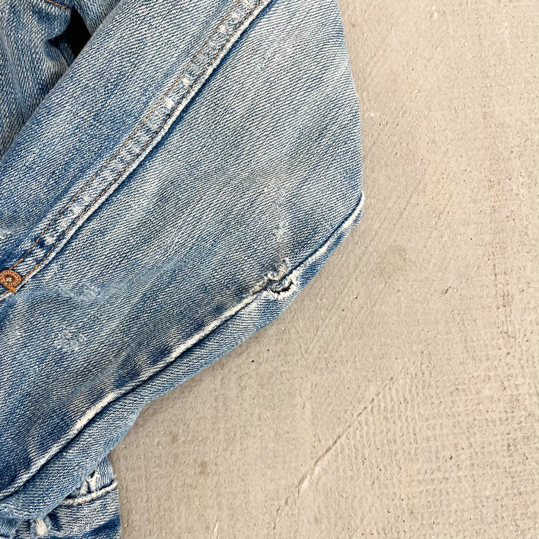 F- HOM Nirvana Heart Shaped Box Reworked Custom Denim Jacket