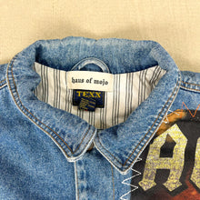 Load image into Gallery viewer, F- HOM AC/DC Highway To Hell Reworked Custom Denim Jacket
