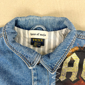 F- HOM AC/DC Highway To Hell Reworked Custom Denim Jacket