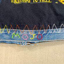 Load image into Gallery viewer, F- HOM AC/DC Highway To Hell Reworked Custom Denim Jacket
