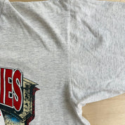 J- Vintage '93 Toronto Blue Jays MLB World Series Champions Graphic Single Stitch Tee - L
