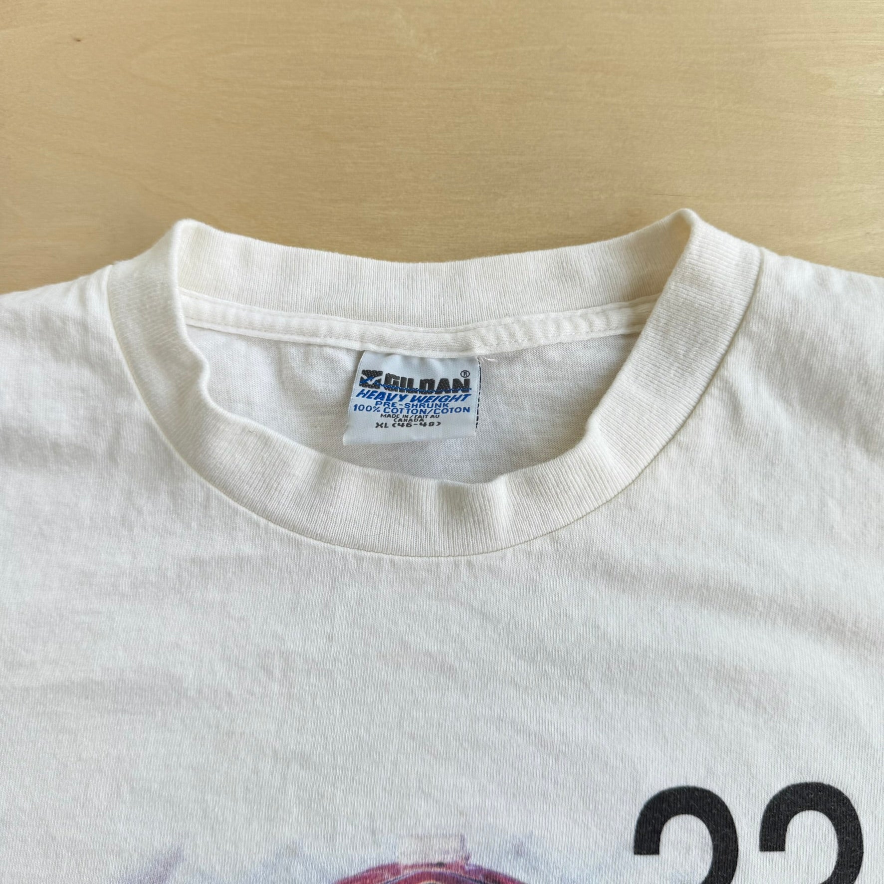 J- Vintage Patrick Roy Picture Patrick Roy Foundation Graphic Tee - XL