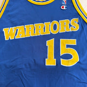 J- Vintage Golden State Warriors Latrell Sprewell NBA Champion Basketball Jersey - XL
