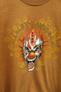 X - Vintage 2007 Harley Davidson Joker Stratford Connecticut Graphic Tee