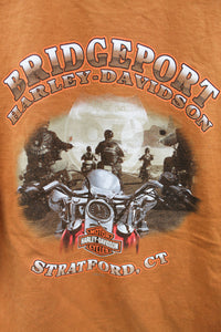 X - Vintage 2007 Harley Davidson Joker Stratford Connecticut Graphic Tee