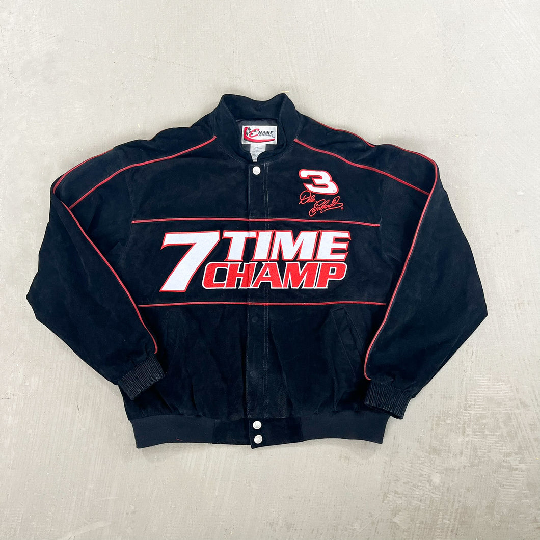 F- Vintage Nascar Chase Authentic Dale Earnhardt 7 Times Champ Racing Jacket