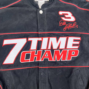 F- Vintage Nascar Chase Authentic Dale Earnhardt 7 Times Champ Racing Jacket