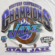 J- Vintage '97 Utah Jazz NBA Western Conference Finals Graphic Tee - XL