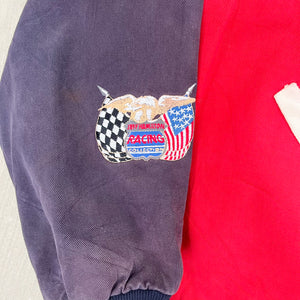 F- Vintage Nascar Jeff Hamilton Dale Jarrett Quality Care Racing Jacket