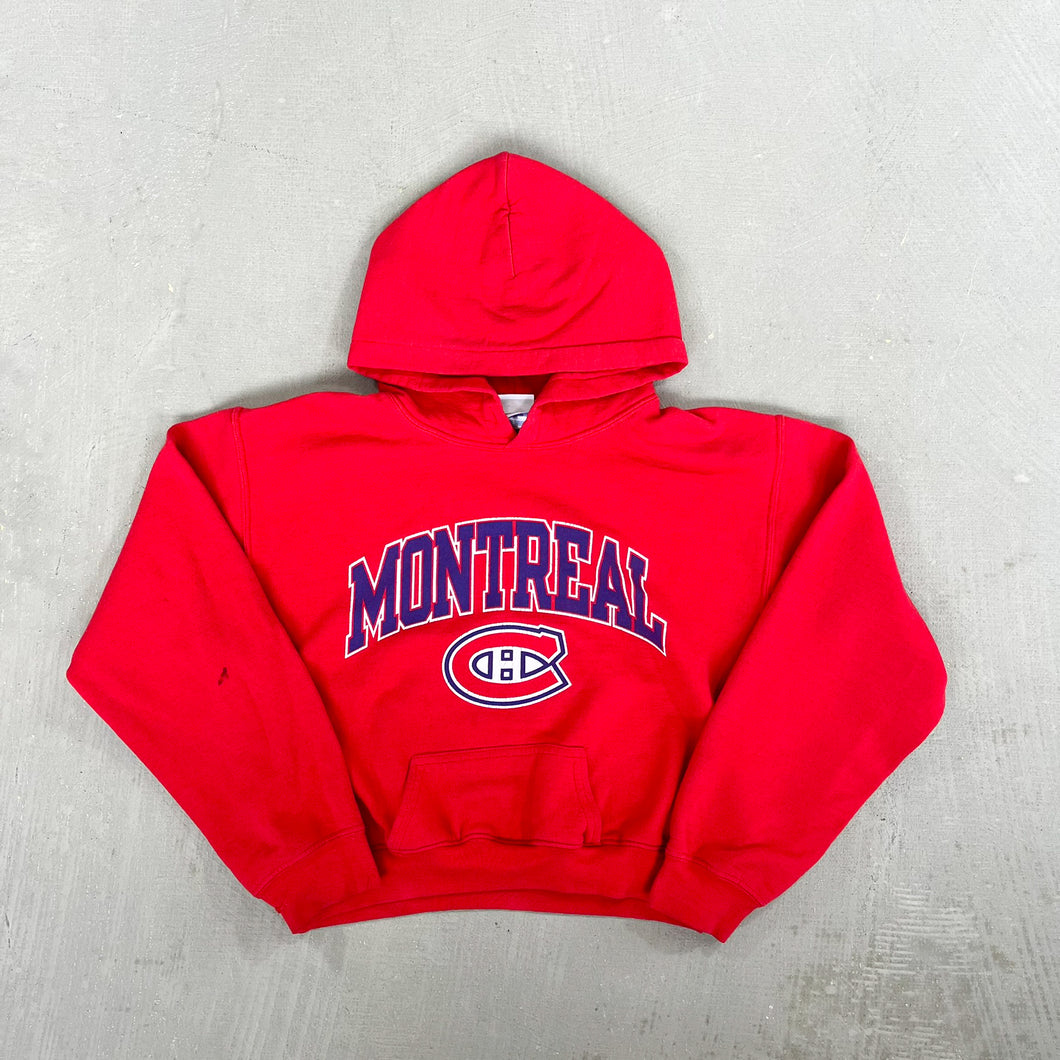 F- HOM Montreal Canadiens Logo Cropped Reworked Hoodie