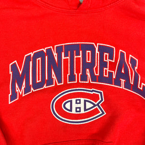 F- HOM Montreal Canadiens Logo Cropped Reworked Hoodie