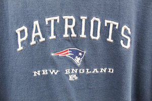 X - Vintage NFL New England Patriots Embroidered Script Tee