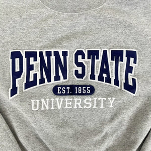 F- HOM Penn State Embroidered Text Cropped Reworked Crewneck