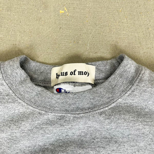 F- HOM Penn State Embroidered Text Cropped Reworked Crewneck