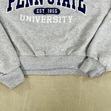 Load image into Gallery viewer, F- HOM Penn State Embroidered Text Cropped Reworked Crewneck
