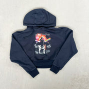 F- HOM Pink Floyd Cropped Reworked Hoodie