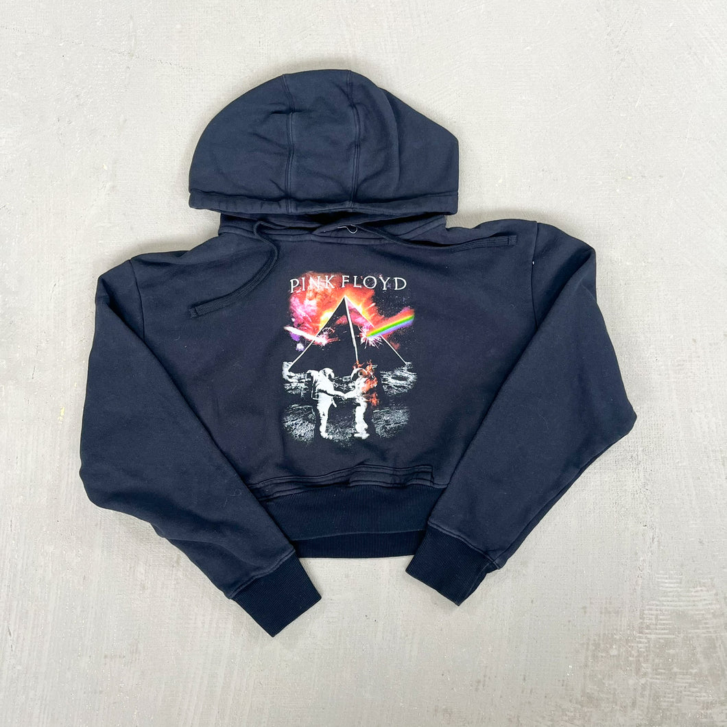 F- HOM Pink Floyd Cropped Reworked Hoodie
