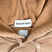 F- HOM GAP Embroidered Text Cropped Reworked Hoodie