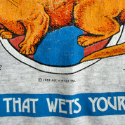 J- Vintage '88 Weasel Wizz Pale Ale Graphic Made In USA  Single Stitch Tee - L