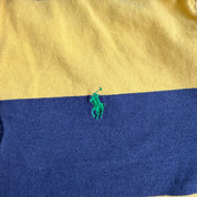 J- Vintage Polo RL Embroidered Logo Long Sleeve Rugby Shirt - 2XL