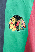 Load image into Gallery viewer, X - Vintage 90s Slap Shot NHL Chicago Blackhawks Long Sleeve Polo Rugby
