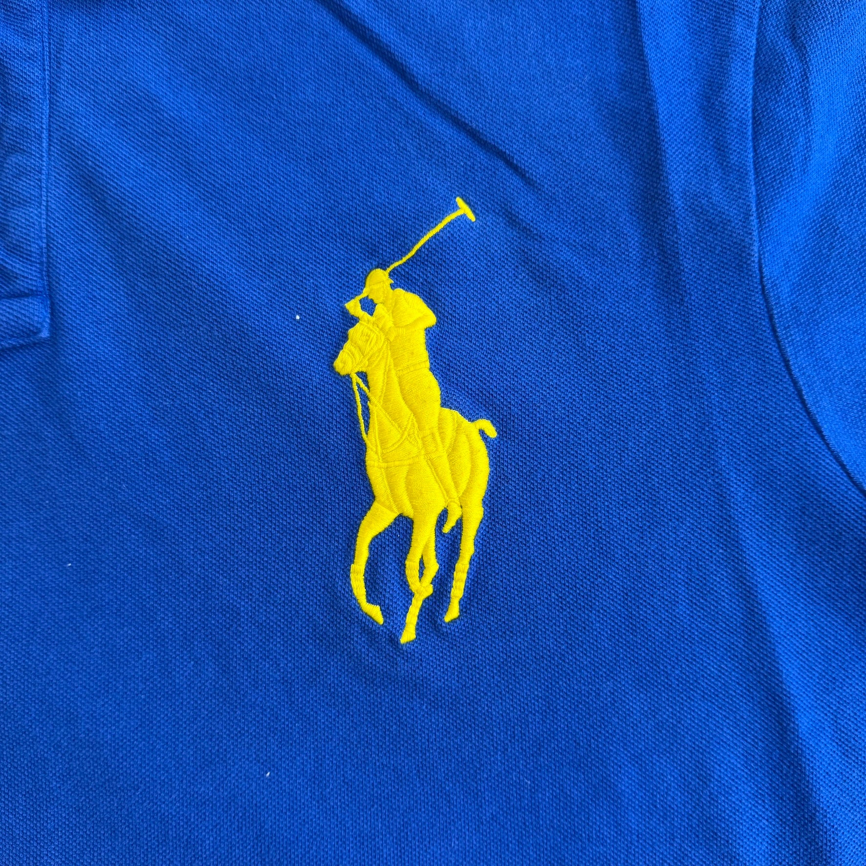 J- Vintage Polo RL Canada Embroidered Flag Text & Logo Short Sleeve Polo Shirt - XL