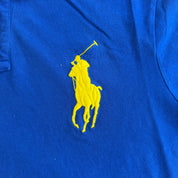 J- Vintage Polo RL Canada Embroidered Flag Text & Logo Short Sleeve Polo Shirt - XL