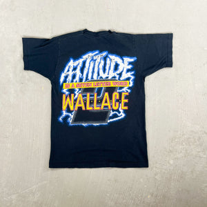 F- Vintage '95 Nascar Dusty Wallace Fear Is An Emotion Single Stitch Tee