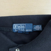 J- Vintage Polo RL LXVII Embroidered Text & Logo Short Sleeve Polo Shirt - L