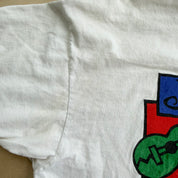 J- Vintage '93 Chicago Jazz & Blues Graphic Made In USA Single Stitch Tee - L