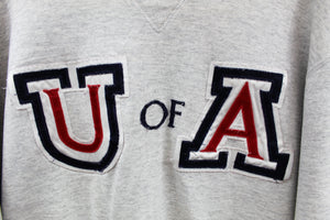 X - Vintage Russell Athletic USA University Of Arizona Embroidered Crewneck