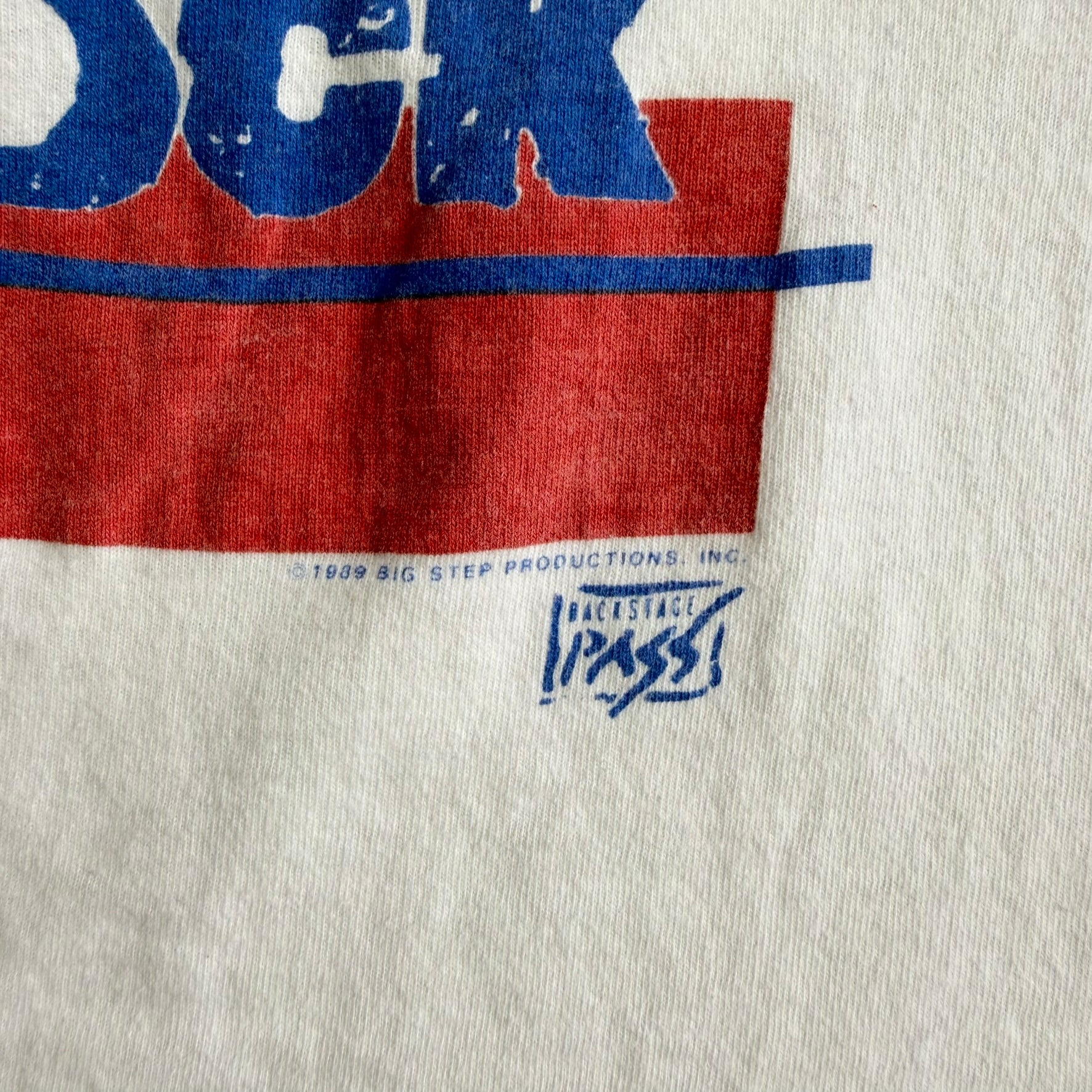 J- Vintage '89 New Kids On The Block Hangin' Around Single Stitch Tee - XL