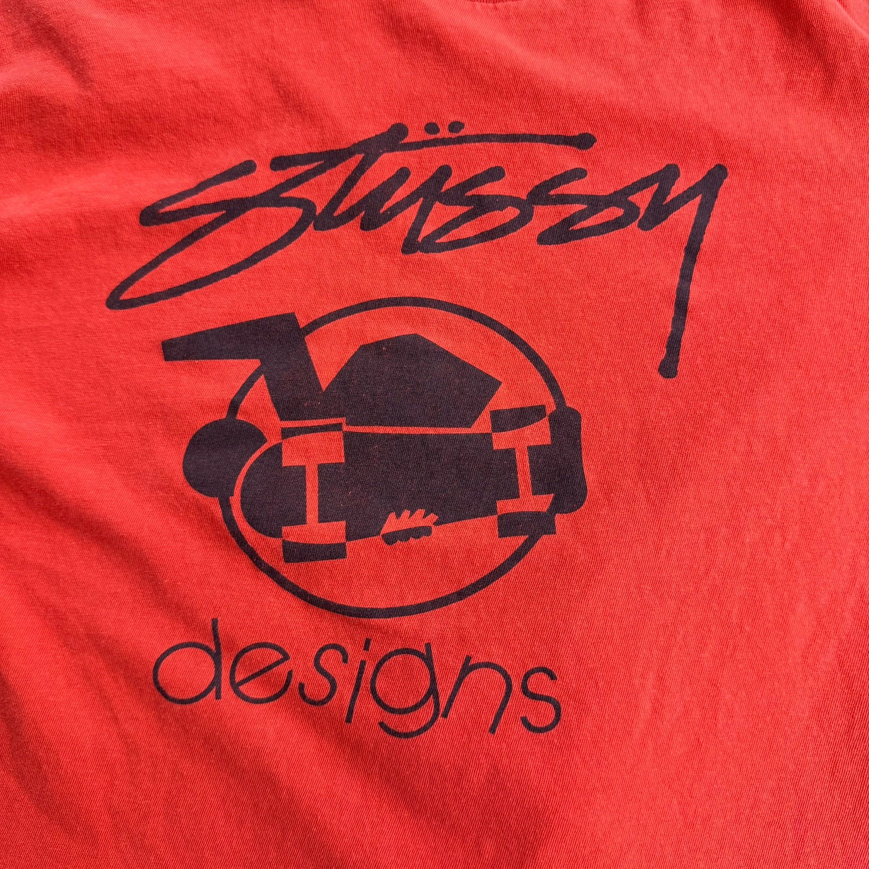 J- Vintage Stussy Designs Graphic Tee - L
