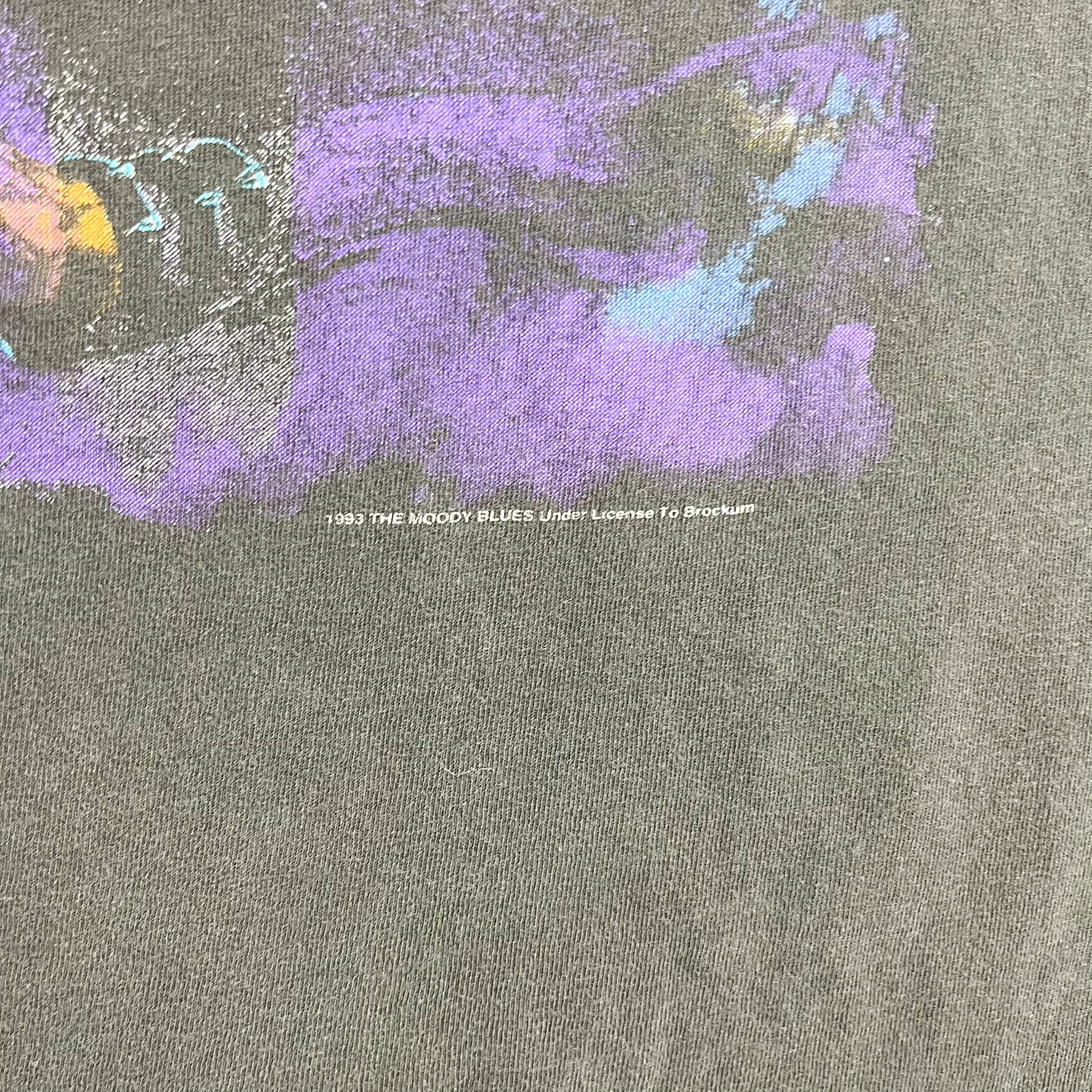 F- Vintage '93 The Moody Blues On The Threshold Of A Dream Single Stitch Tee