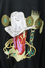 Load image into Gallery viewer, X - Vintage Single Stitch Cowboy Boots &amp; Hat Graphic Best Tee

