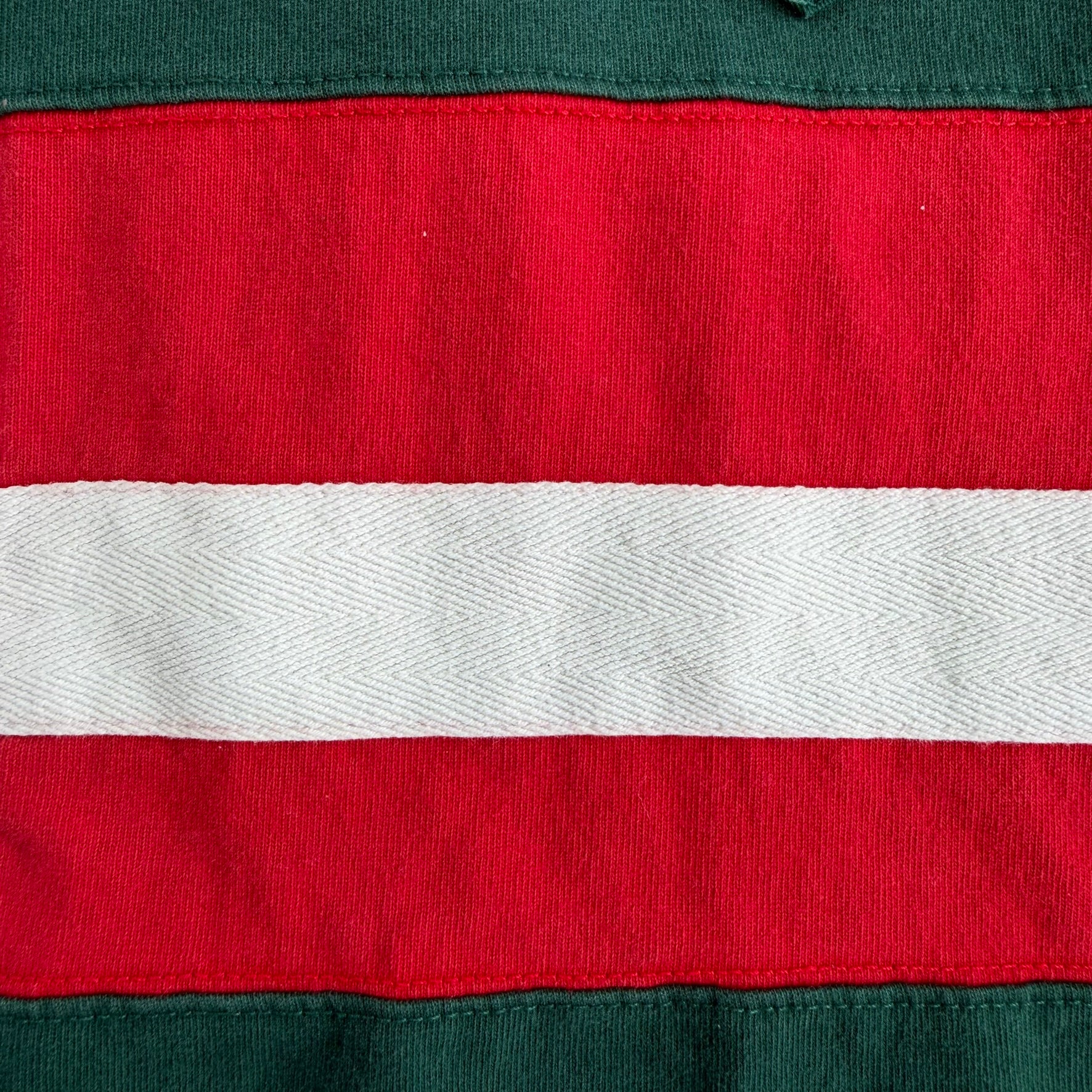 J- Vintage Polo Ralph Lauren County Jockey Club Embroidered Text Rugby Shirt - L