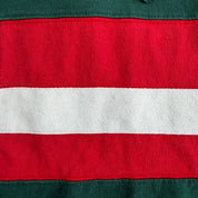 J- Vintage Polo Ralph Lauren County Jockey Club Embroidered Text Rugby Shirt - L
