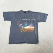 F- Vintage '96 The Moody Blues Summer Tour Graphic Single Stitch Tee