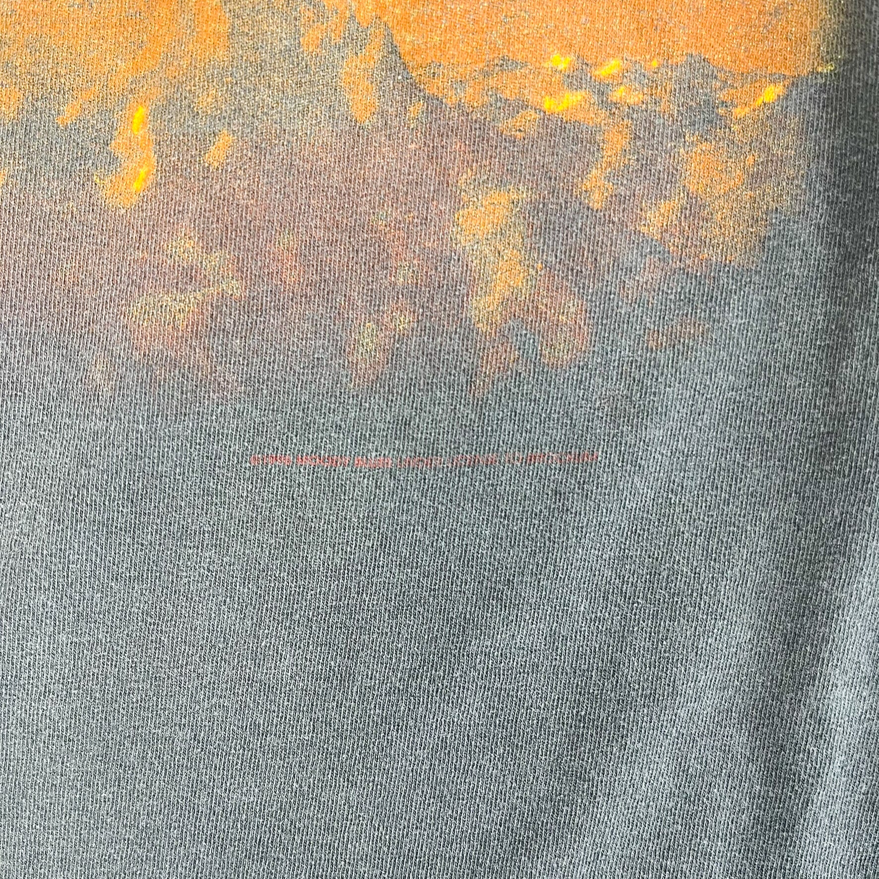 F- Vintage '96 The Moody Blues Summer Tour Graphic Single Stitch Tee
