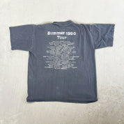 F- Vintage '96 The Moody Blues Summer Tour Graphic Single Stitch Tee